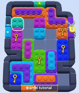 Color Block Jam ステージ 634：盤面のスクリーンショット
