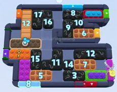 Niveau de Color Block Jam : capture du plateau