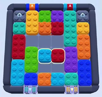 Color Block Jam 레벨 456 / 850 / 1350: 보드 스크린샷