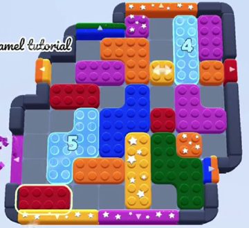Color Block Jam niveau 1691 : capture du plateau
