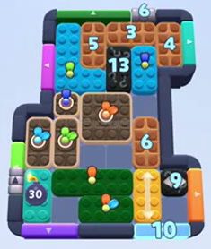Color Block Jam 1211 / 1213 / 2109. bölüm: tahtanın ekran görüntüsü