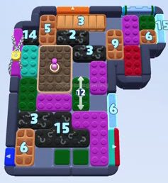 Color Block Jam 1627 / 2538. bölüm: tahtanın ekran görüntüsü