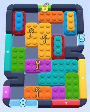Color Block Jam 523 / 934. bölüm: tahtanın ekran görüntüsü