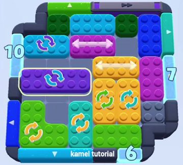 Color Block Jam 1306 / 1309 / 1316. bölüm: tahtanın ekran görüntüsü