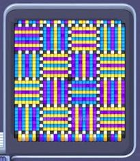 Pixel Flow Level 65: Screenshot des Spielfelds