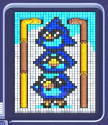 Pixel Flow level 1231: screenshot of the board