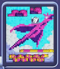 Pixel Flow level 1411: screenshot of the board
