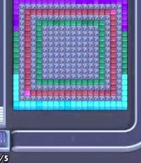 Pixel Flow Level 88: Screenshot des Spielfelds