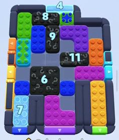 Color Block Jam 레벨 1335 / 1343 / 2250: 보드 스크린샷