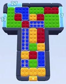 Niveau de Color Block Jam : capture du plateau