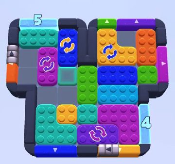 Color Block Jam 1329 / 1332. bölüm: tahtanın ekran görüntüsü