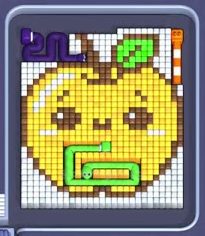 Pixel Flow уровень 277: скриншот поля