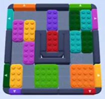 Niveau de Color Block Jam : capture du plateau