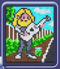 Pixel Flow level 1354: screenshot of the board
