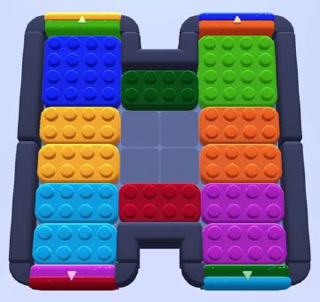Color Block Jam 934. bölüm: tahtanın ekran görüntüsü