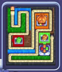 Pixel Flow fase 1298: print do tabuleiro