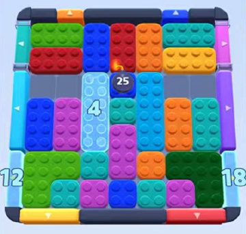 Color Block Jam 261 / 649 / 1099. bölüm: tahtanın ekran görüntüsü