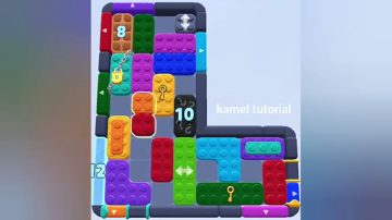 Color Block Jam 레벨 1167: 보드 스크린샷