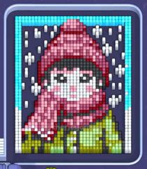 Pixel Flow level 1311: screenshot of the board