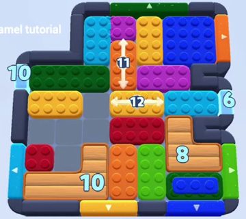 Color Block Jam 레벨 1586 / 1587 / 1592: 보드 스크린샷