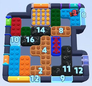 Color Block Jam 1180. bölüm: tahtanın ekran görüntüsü