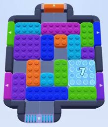 Niveau de Color Block Jam : capture du plateau