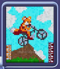 Pixel Flow level 1533: screenshot of the board