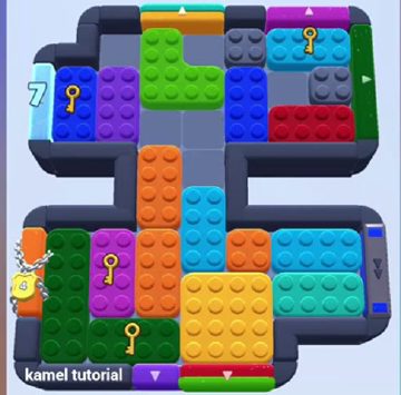 Color Block Jam 레벨 1294 / 1261 / 1291 / 1300 / 2160: 보드 스크린샷