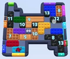 Color Block Jam 1544 / 2454. bölüm: tahtanın ekran görüntüsü