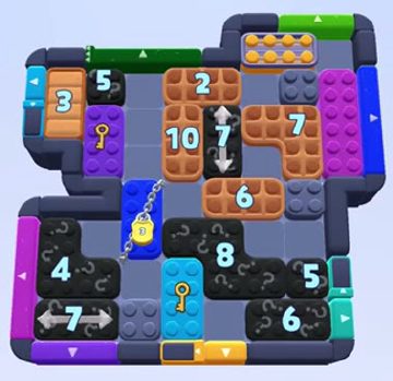 Color Block Jam 1408 / 1417 / 2326. bölüm: tahtanın ekran görüntüsü