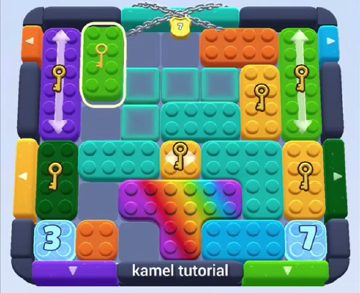 Color Block Jam level 485 / 902 / 1379: screenshot of the board