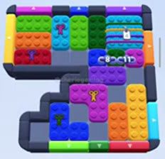 Color Block Jam 레벨 966 / 967 / 1851: 보드 스크린샷