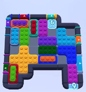 Color Block Jam 1177 / 1191. bölüm: tahtanın ekran görüntüsü