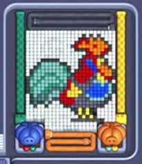 Pixel Flow level 704: screenshot of the board