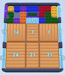 Color Block Jam 149. bölüm: tahtanın ekran görüntüsü