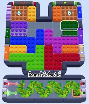 Color Block Jam level 1655 / 1692 / 2645: screenshot of the board