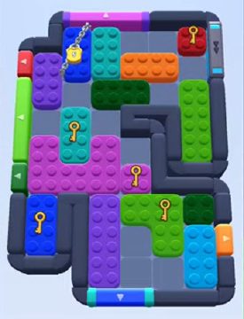 Color Block Jam 664. bölüm: tahtanın ekran görüntüsü
