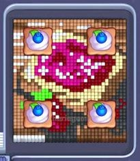 Pixel Flow Level 641: Screenshot des Spielfelds