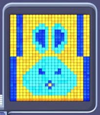 Pixel Flow Level 13: Screenshot des Spielfelds