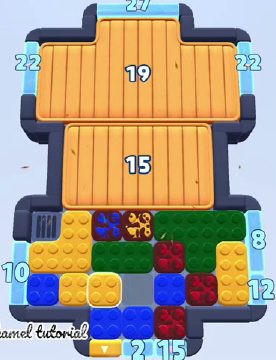 Color Block Jam 1708 / 1856 / 2715. bölüm: tahtanın ekran görüntüsü