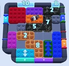 Color Block Jam Level 1230 / 2134: Screenshot des Spielfelds