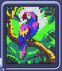 Pixel Flow level 835: screenshot of the board