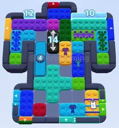 Color Block Jam 1445. bölüm: tahtanın ekran görüntüsü