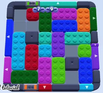 Color Block Jam level 1631 / 1634 / 1699 / 2631: screenshot of the board