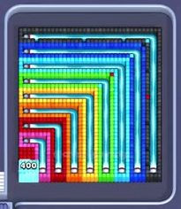 Pixel Flow Level 692: Screenshot des Spielfelds