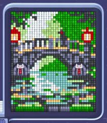 Pixel Flow 1916. bölüm: tahtanın ekran görüntüsü