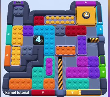 Color Block Jam 1418. bölüm: tahtanın ekran görüntüsü