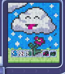 Pixel Flow level 1333: screenshot of the board