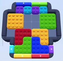 Nivel de Color Block Jam: captura del tablero