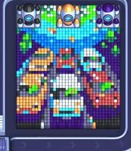Pixel Flow уровень 2090: скриншот поля